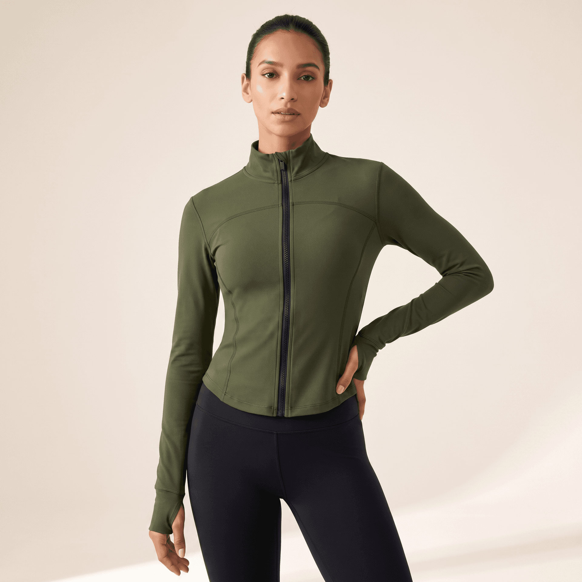 Chaqueta Verde Musgo
