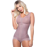 Faja Cachetera Busto Libre con Broches  Moldeo Diario REF - 6019