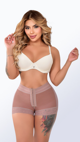 Panty Faja Levantacola Cachetero con Broches - REF NALEST26