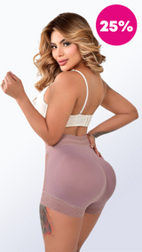 Panty Faja Levantacola Cachetero con Broches - REF NALEST26