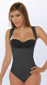 Body faja colombiana de uso diario alta compresion color negro Licsy Fit