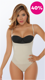 body faja termoreductor de tira delgada licsy fit
