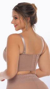 brasier postoperatorio strapless de alta calidad colombiana