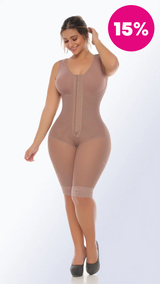 faja postquirurgica y posparto con broches frontales colombiana