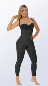 Faja colombiana enteriza de uso diario alta compresion color negro Licsy Fit