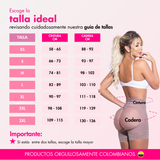 Guia tallas panty levantacola Licsy Fit