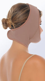 mentonera de compresion media con espuma intermedia colombiana