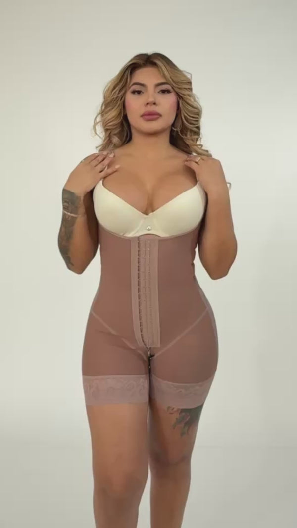 Faja Ultra Invisible Moldeadora Broches Media Pierna NAL7063-2INV