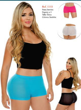 paquete de tres panties sin costuras originales colombianos